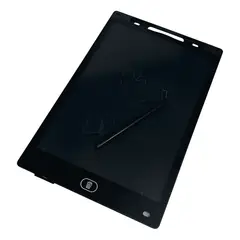 GENERICO - Pizarra infantil magic pad mágica tablet LCD 12 29 Negro