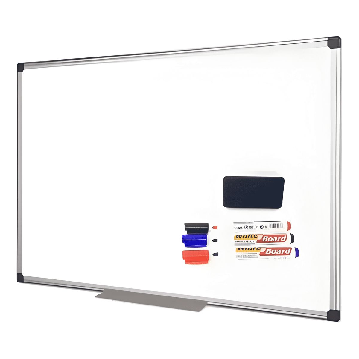 GENERICO - Pizarra acrílica blanca 60x90 cm + set 3 plumones 2