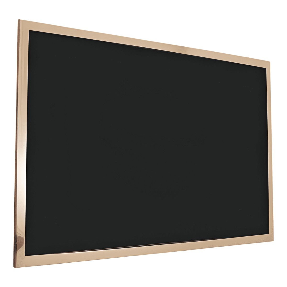 GENERICO - Pizarra de tizas para escribir 60x90 cm con marco de madera