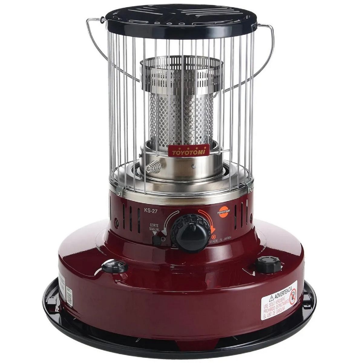 GENERICO - Estufa A Parafina Toyotomi Mecha Ks-27 Roja