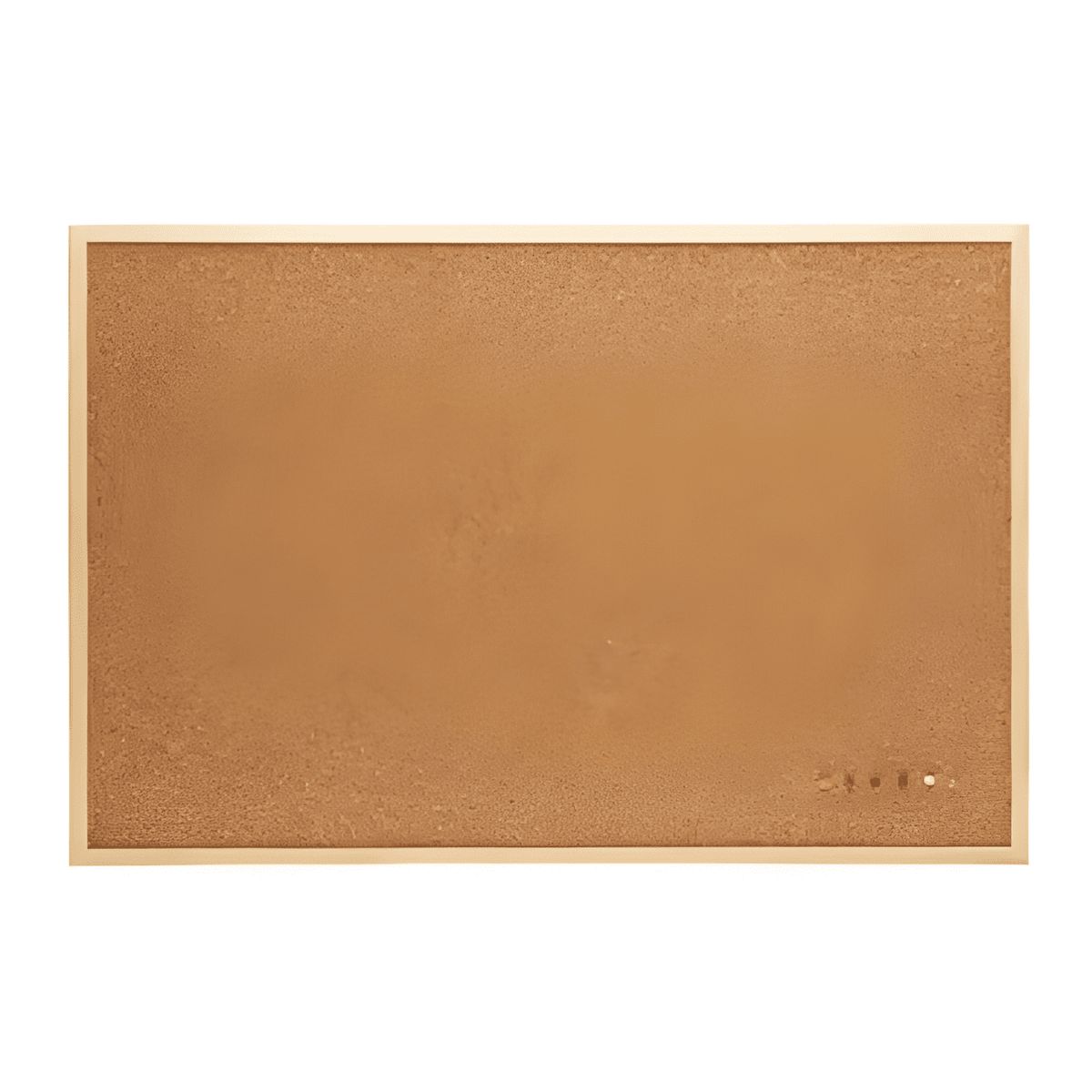 GENERICO - Pizarra de corcho 60 x 40cm - incluye fijadores de notas