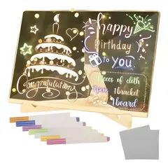 GENERICO - Tablero dibujo for niños tableros mágicos emisores luz LED