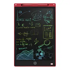 GENERICO - Pizarra t-go mágica infantil grande tableta dibujo Rojo