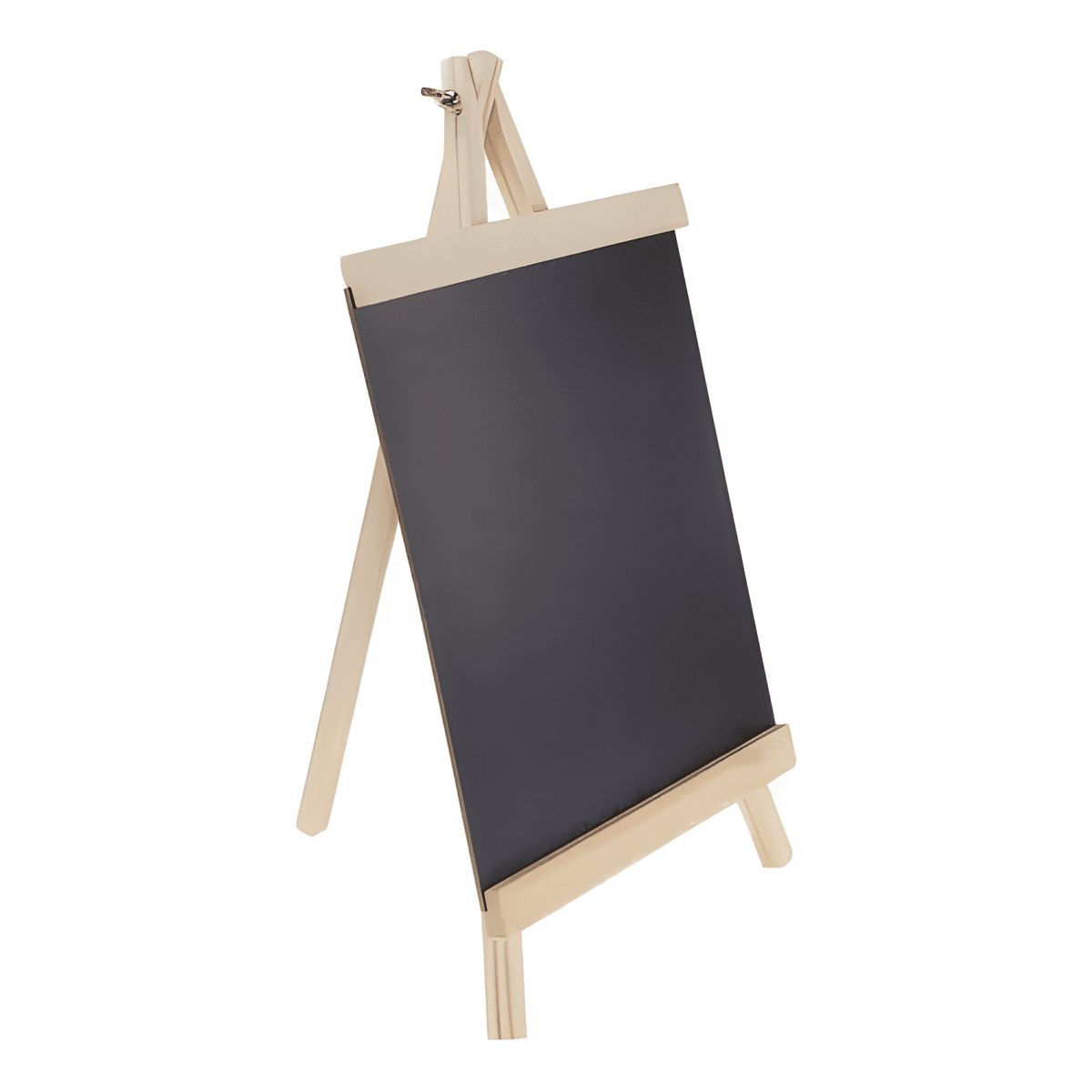GENERICO - Pizarra tiza full mercadito 25x48 cm color madera