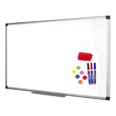 GENERICO - Set pizarra acrílica 80x120 pizarra magnética pizarra 6