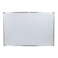 GENERICO - Pizarra acrílica blanca 60x45cm + set 4 plumones doble