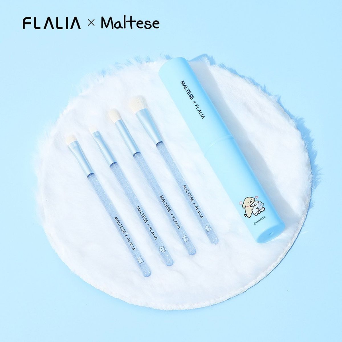 FLALIA - Maltese Eye Brush kit 4p