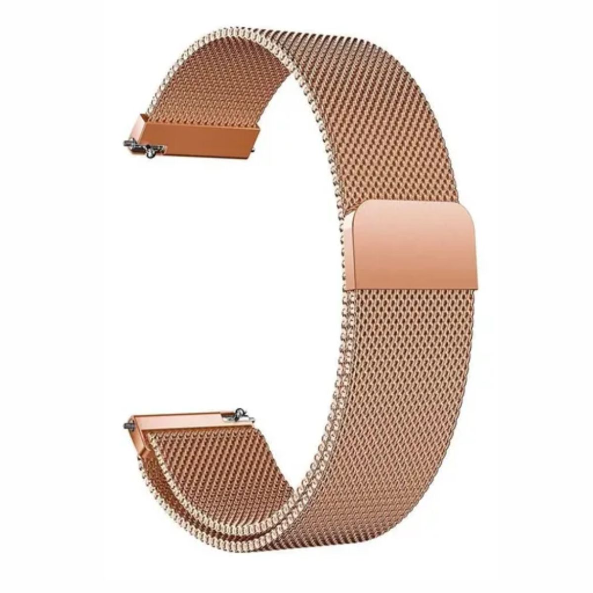 GENERICO - Correa Metalica Cierre Magnetico Para Huawei Watch Gt6 41mm Rosa Gold