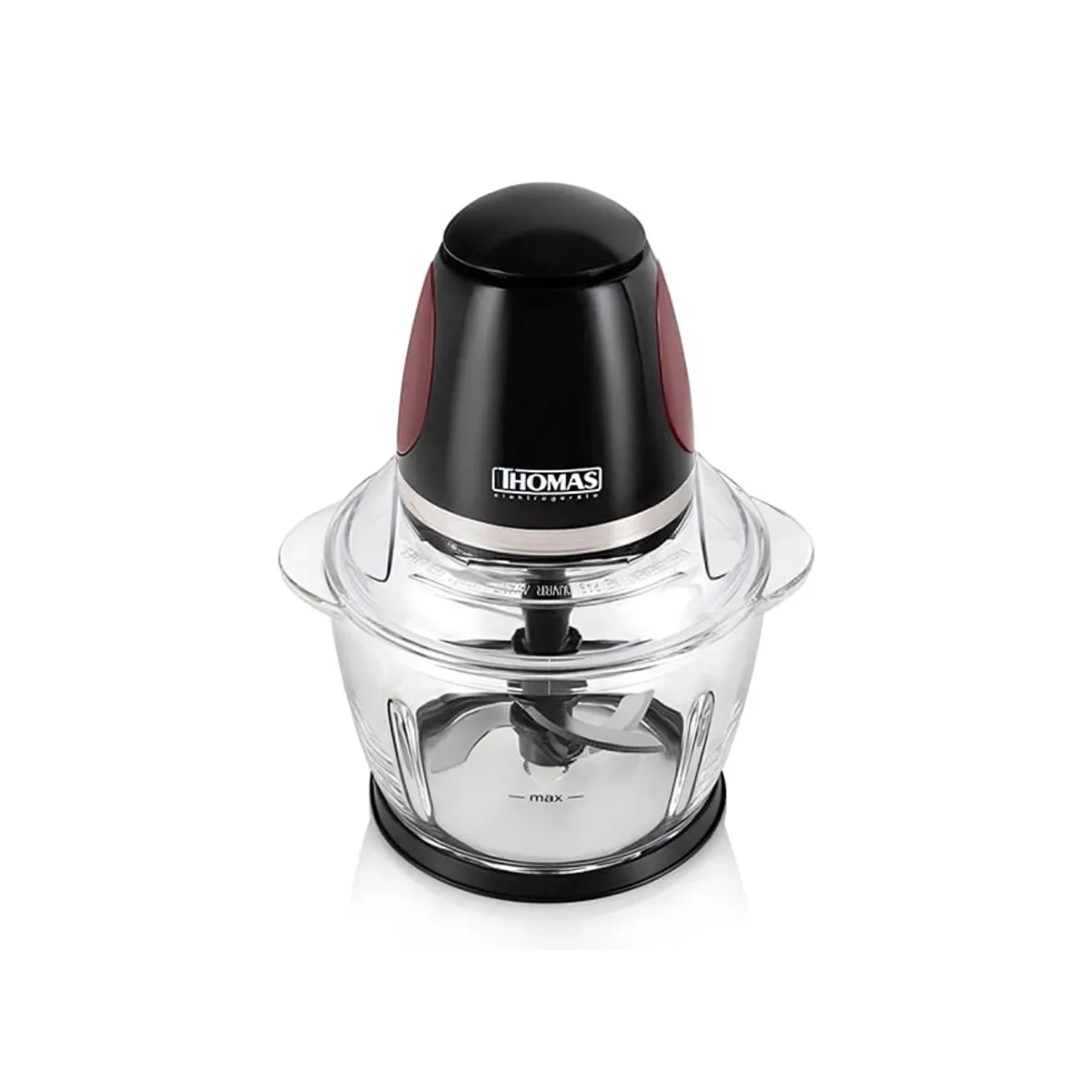 THOMAS - Picadora Electrica 1L 200W Vidrio One Touch TH-9005V Thomas