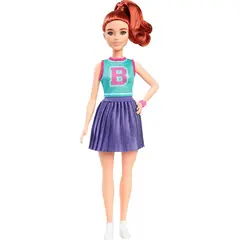 BARBIE - Fashionista 232 pelo rojo hyt90