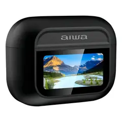 AIWA - Auriculares In-ear Inalámbricos Awtwsgprob Con Cancelación De Ruido Negro