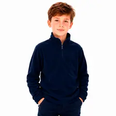 ROLY - Poleron Micropolar Niños 100% Poliéster Con Cierre Unisex
