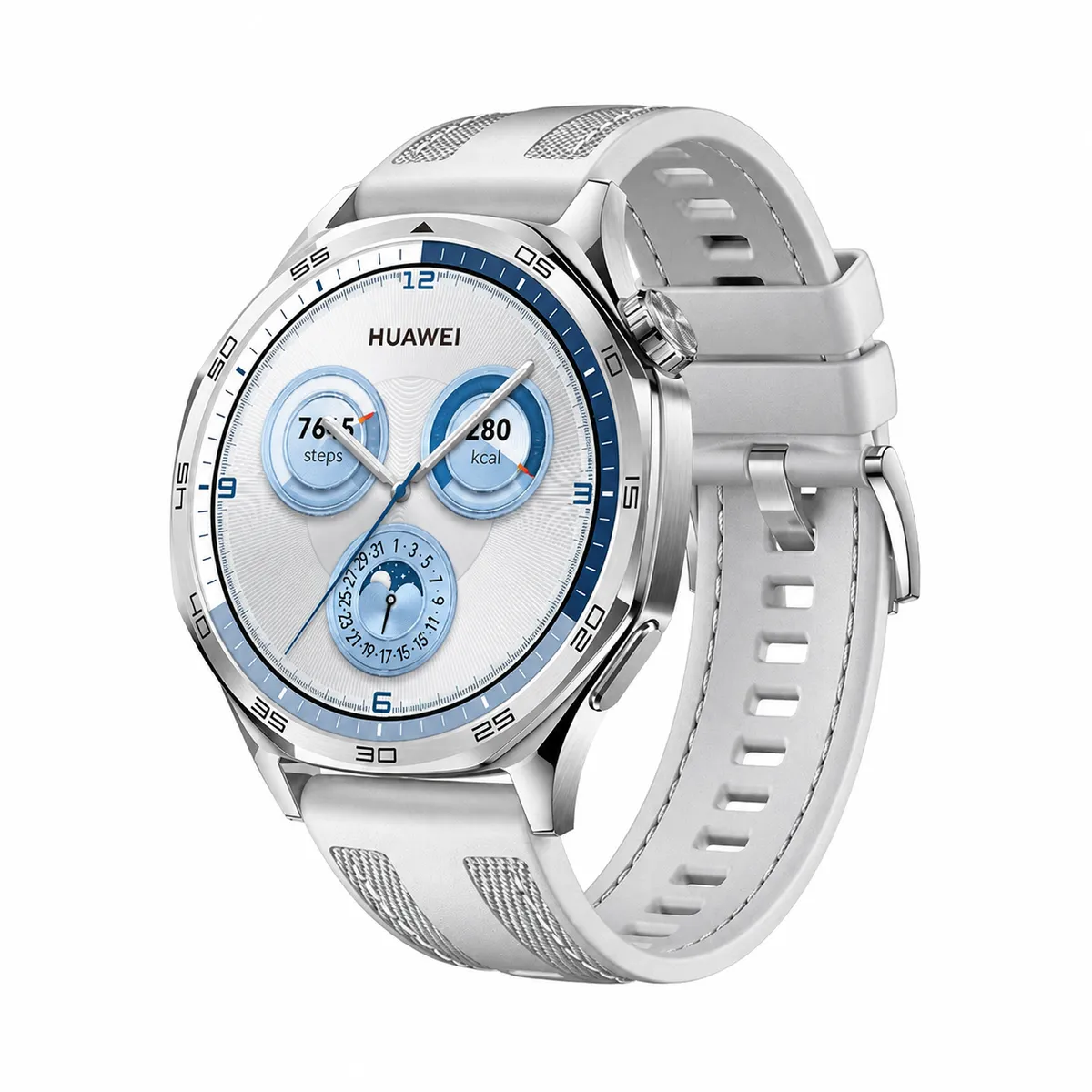 HUAWEI - Huawei Watch GT 5 46mm - Plateado - Reacondicionado