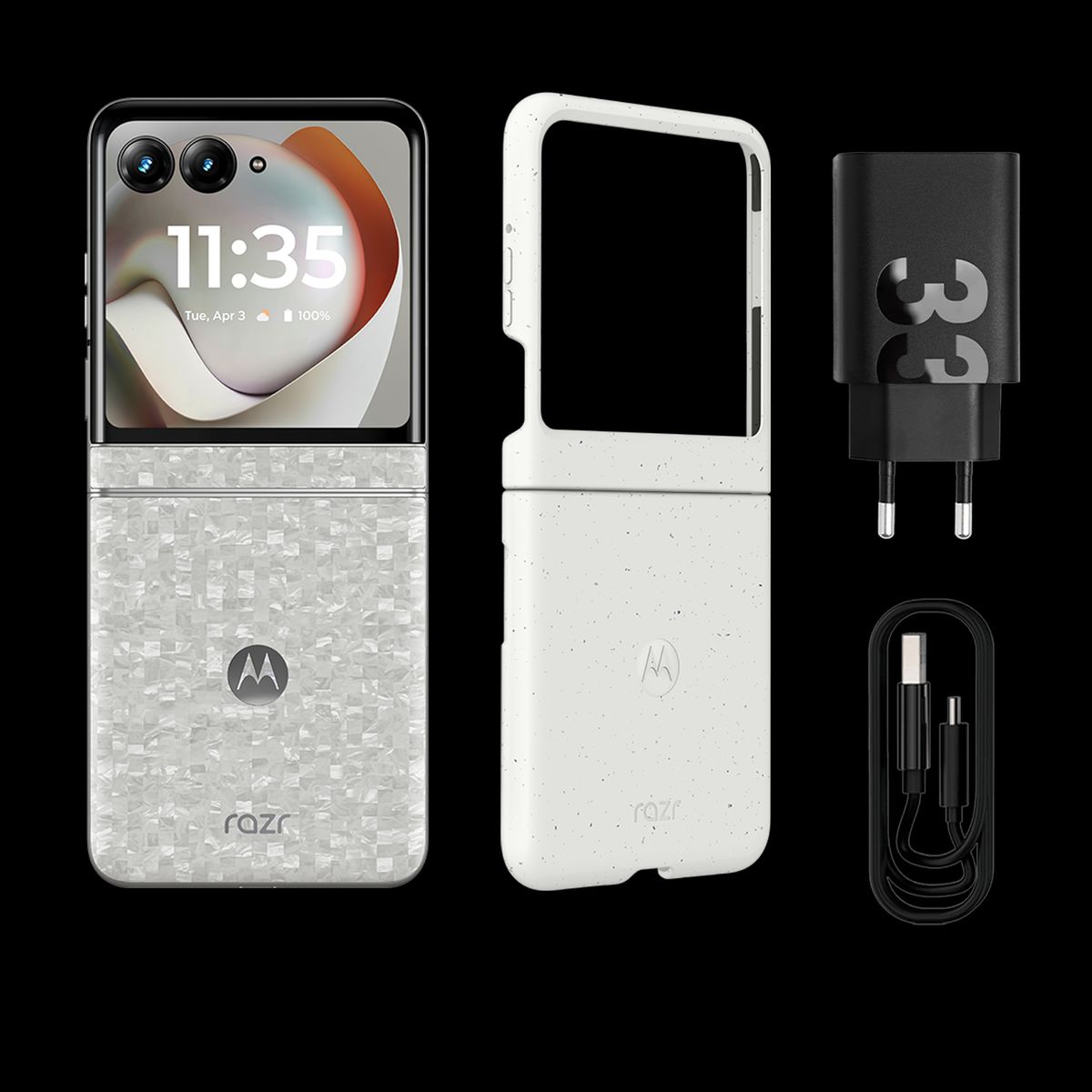 MOTOROLA - Motorola Razr 70 Blanco 12+512