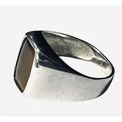 TAETHAI - Anillo plata 925 con Piedra Ojo de Tigre