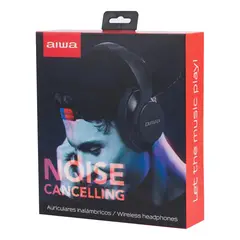 AIWA - Audifonos Bluetooth Over Ear Noise Cancelling Knc1090l