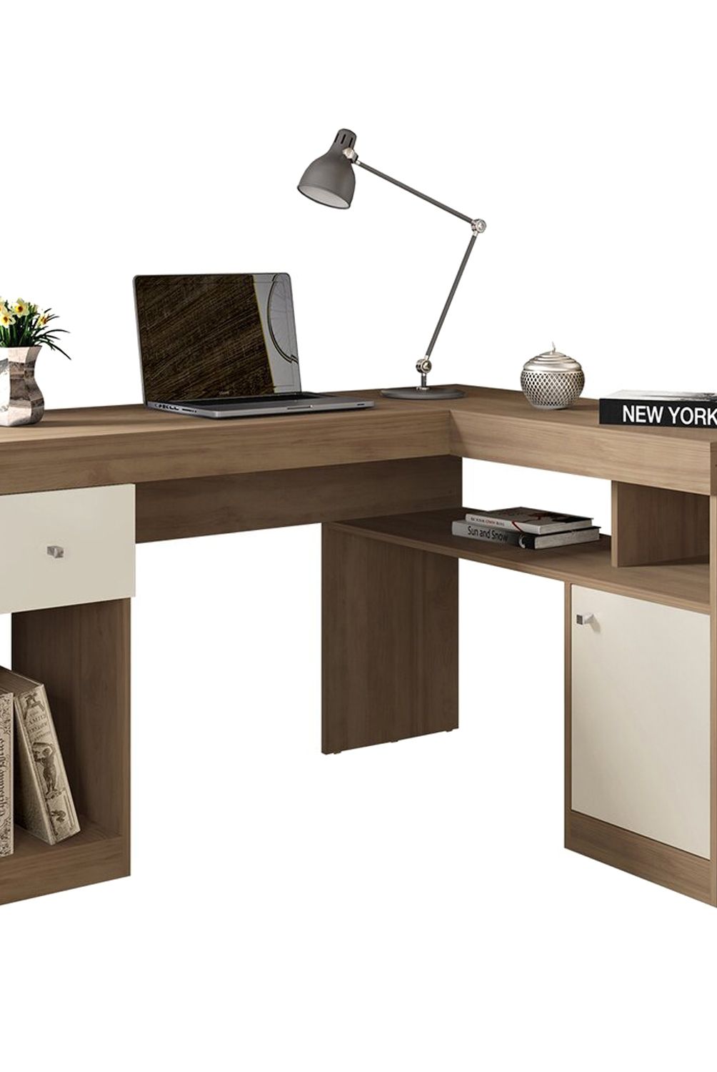 ROCH LTDA - Escritorio Nilo Roch M-213 Buriti Off White