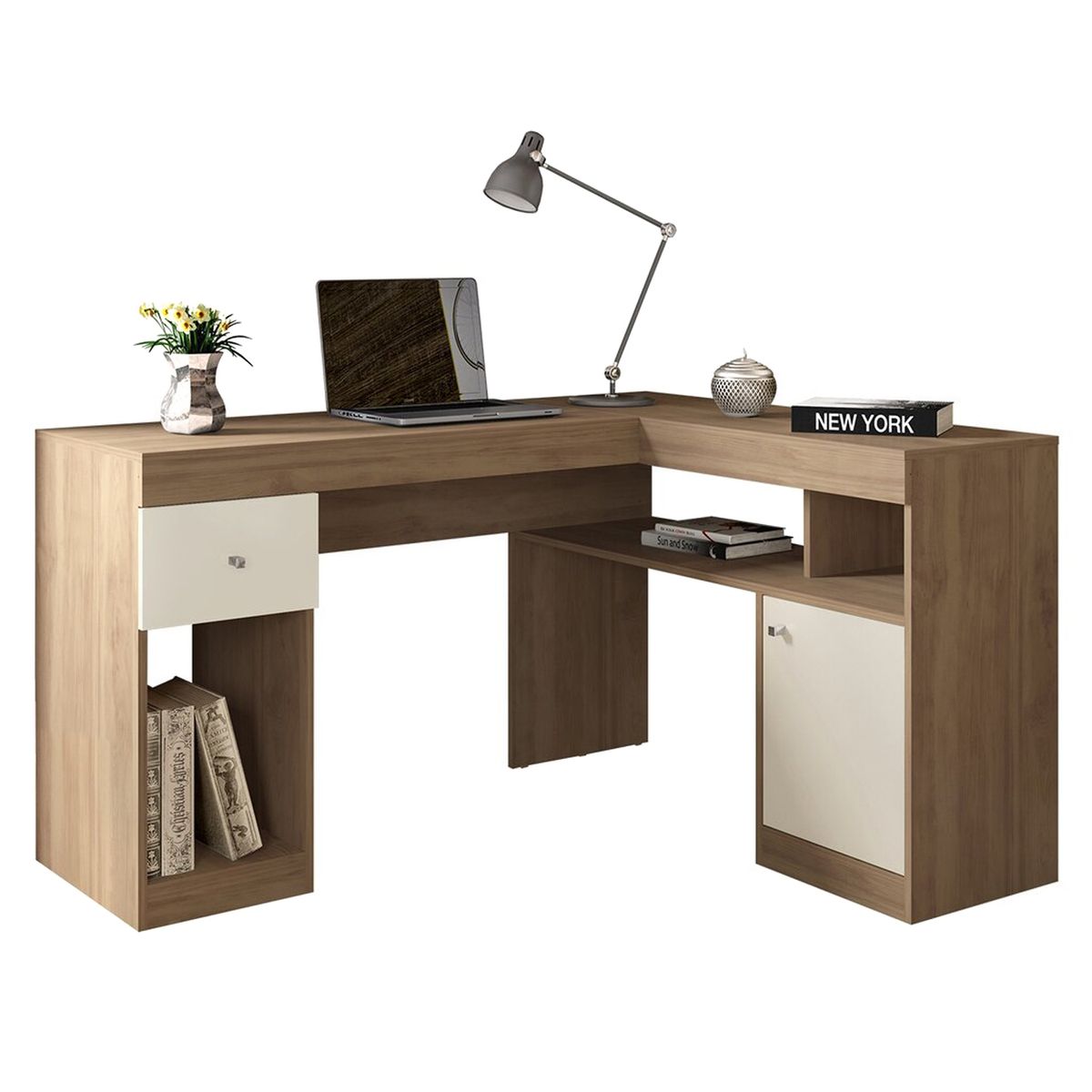 ROCH LTDA - Escritorio Nilo Roch M-213 Buriti Off White