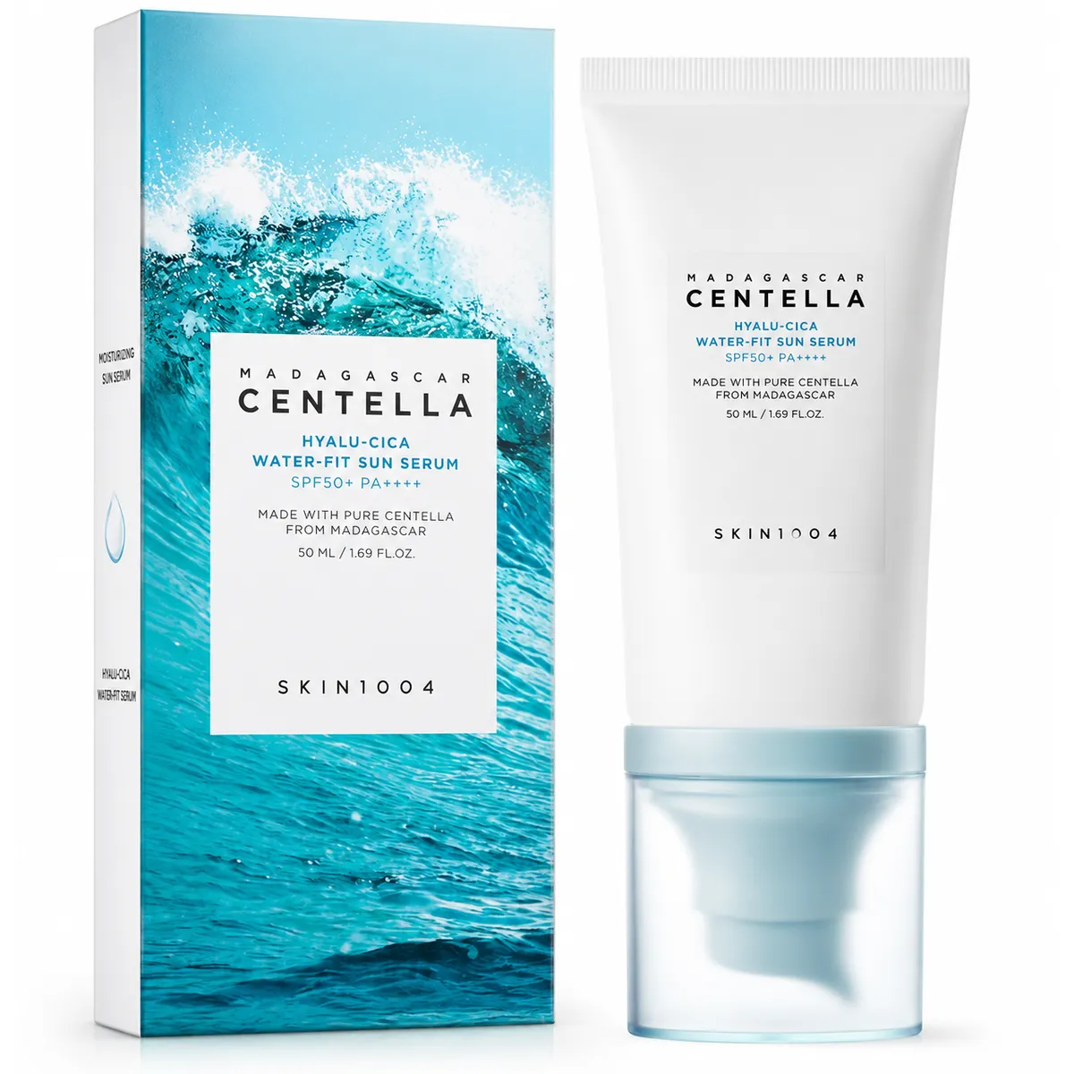 SKIN1004 - Protector Solar SKIN1004 Madagascar Centella Hyalu-Cica Water-Fit Sun Serum SPF50+ 50ml