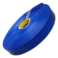 GENERICO - Manguera Plana Tipo Bombero 1 Pulgada - Rollo 100 Mt Pvc 1 Pulgada