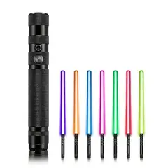 GENERICO - Sable Laser Recargable 7 Colores Luces Y Sonido Espada Jedi