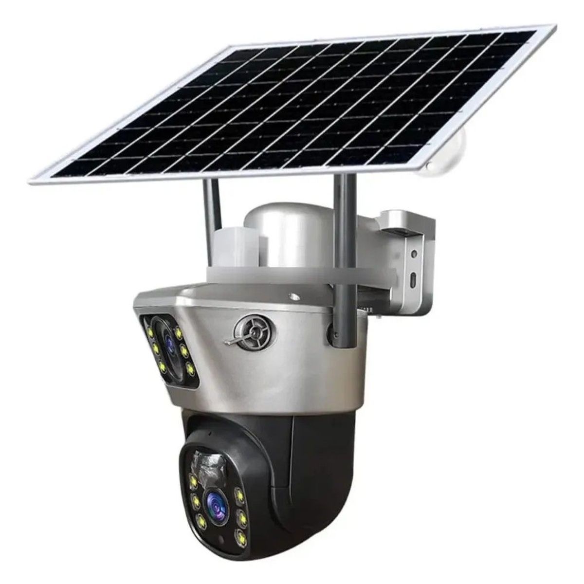 GENERICO - Cámara de Seguridad Solar 4g funciona Con Chip De Celular Full HD
