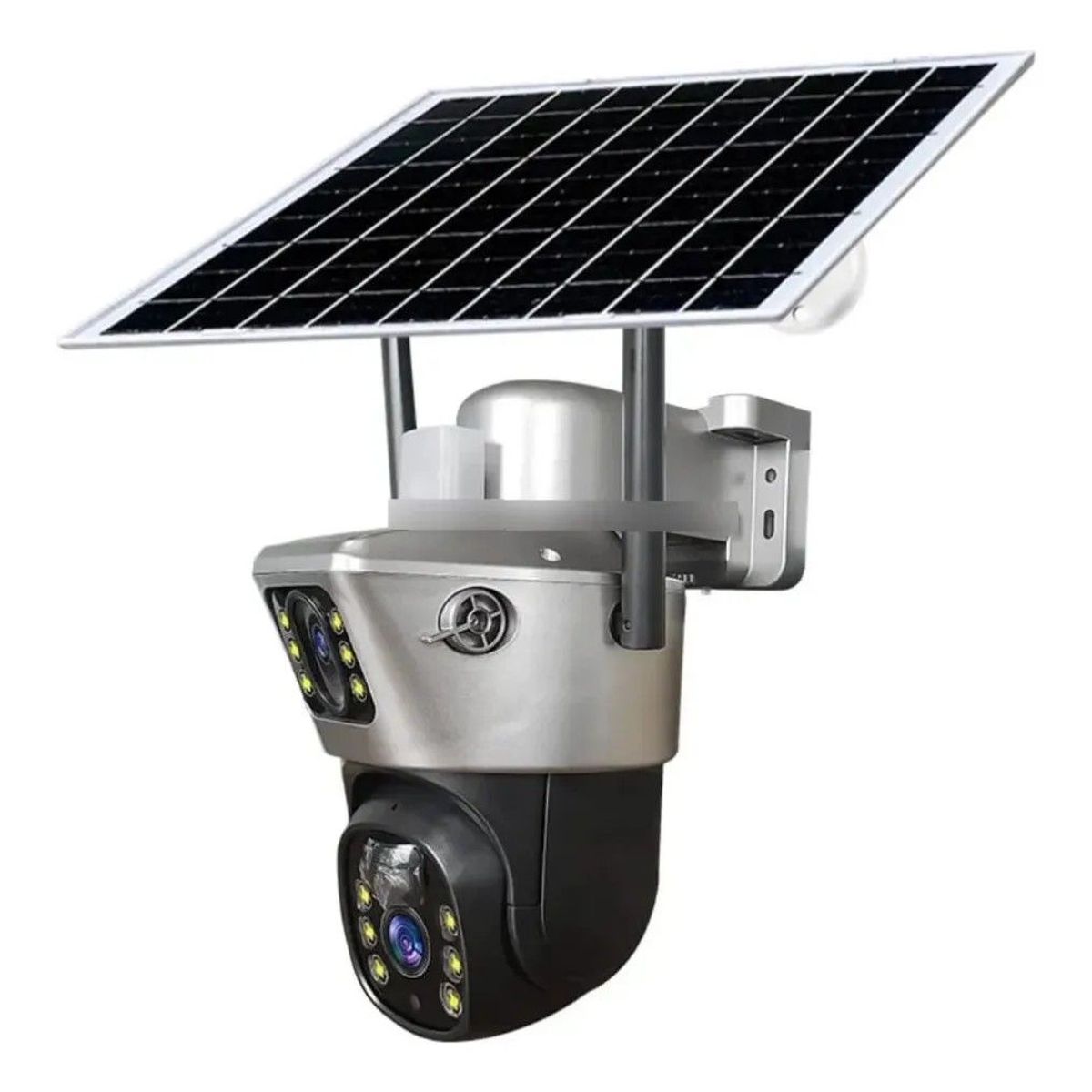 GENERICO - Cámara de Seguridad Solar 4g funciona Con Chip De Celular Full HD