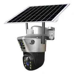 GENERICO - Cámara de Seguridad Solar 4g funciona Con Chip De Celular Full HD