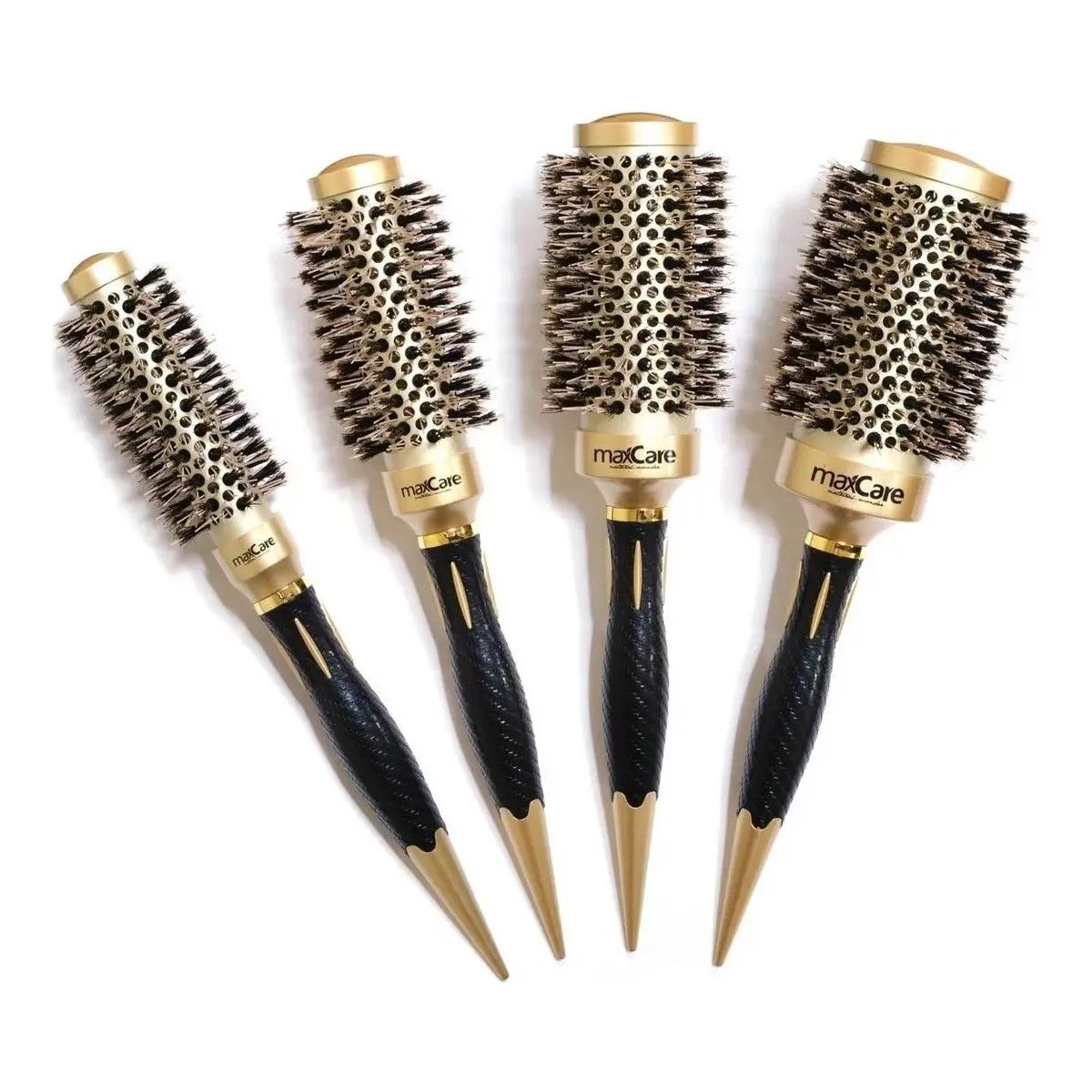 GENERICO - Set 4 Cepillos Brushing De Peluquería Profesional Ceramicos BELUG