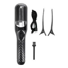 GENERICO - Cortadora De Puntas De Cabello Abiertas U Horquilladas Negro
