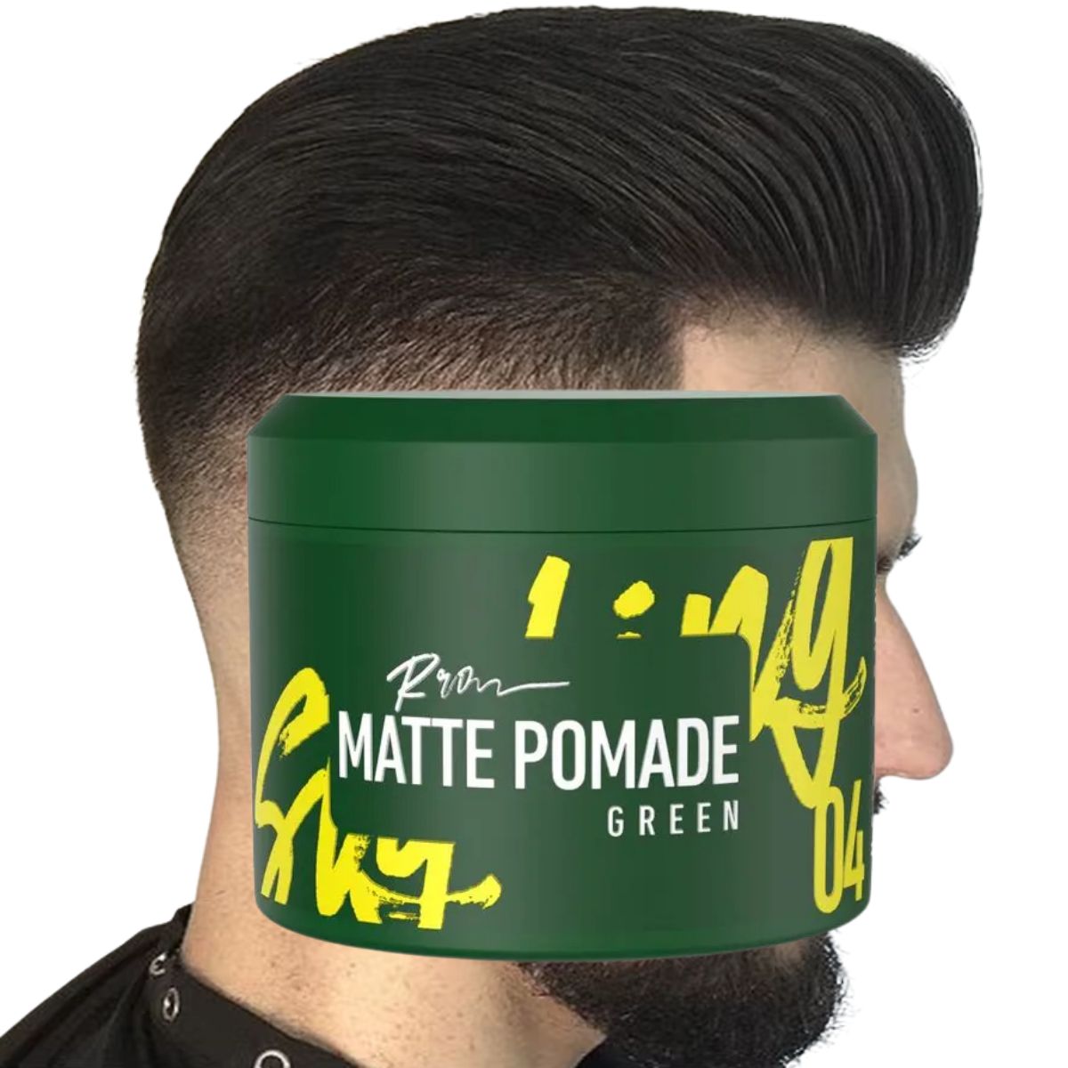 GENERICO - Pomada  Capilar Roqvel Green 04 Acabado Mate Sin Brillo 150ml
