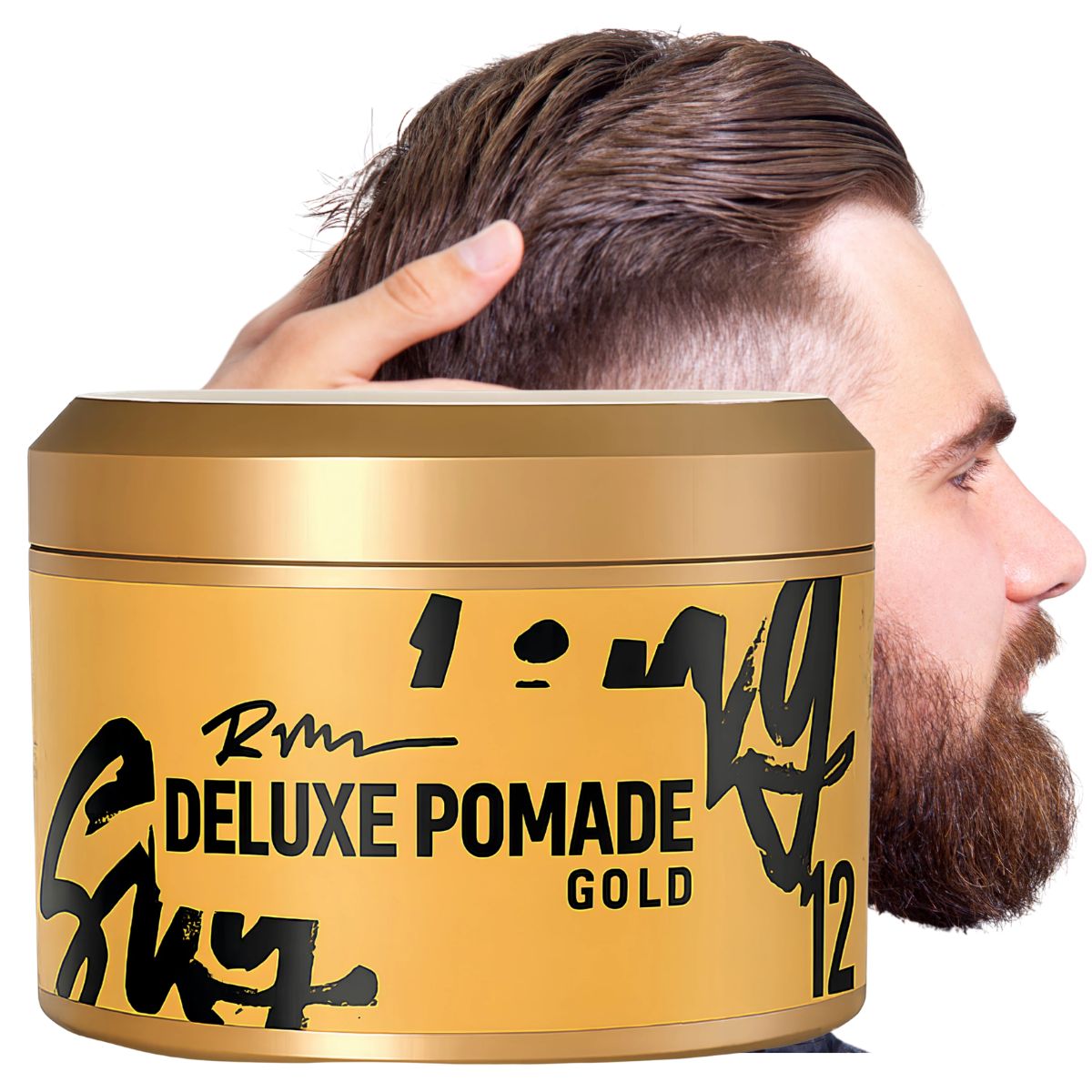 GENERICO - Cera Modeladora Roqvel  12 Dorada Brillo Humedo Profesional 150ml