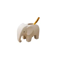 GENERICO - Portalápices Prints Patro de Elefante Moderno