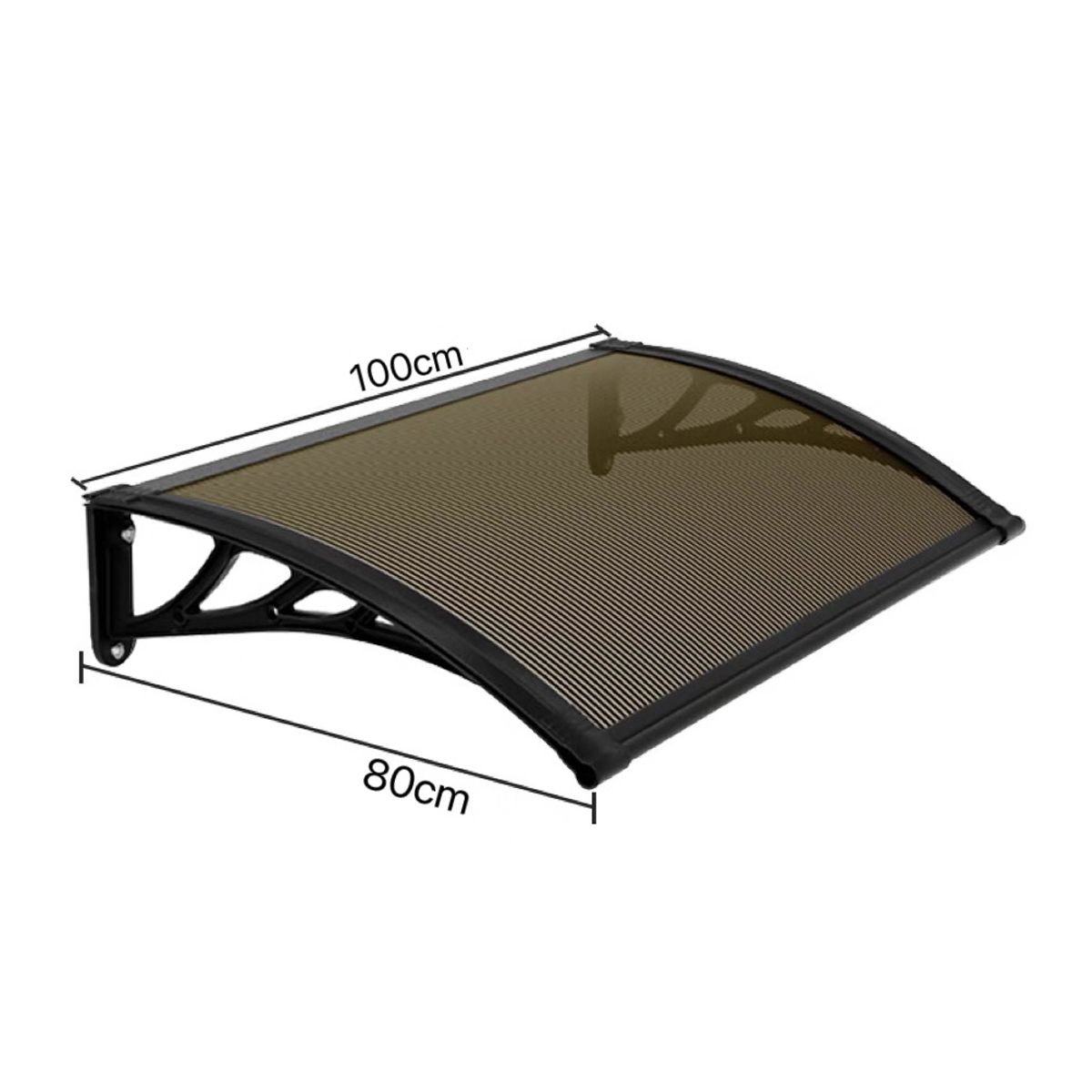 ATURE - Alero De Pc De 0.8x1.0 Mts Con Soporte Para Ventana Y Balcón
