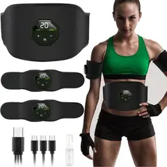 GENERICO - Estimulador Muscular Abs Toning Machine Ems Negro