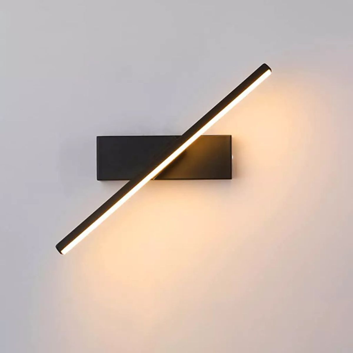 BLUEDREAMER - Aplique Led Para Dormitorio Luz Moderna 30cm Lámpara Arbotante Espejo Dormitorio Pared Baño Luz Led