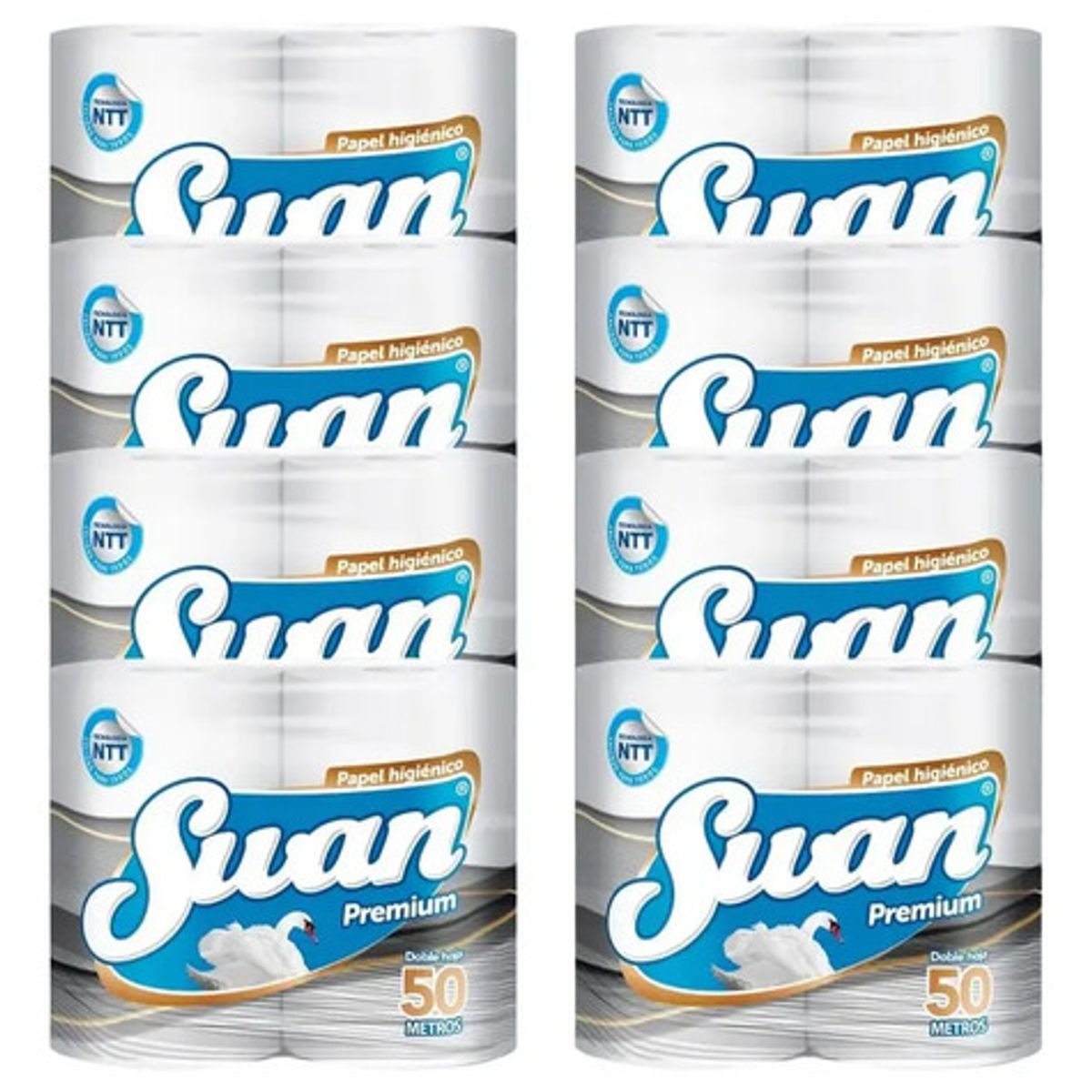 SWAN - Papel Higiénico Swan Premium Doble Hoja 50m