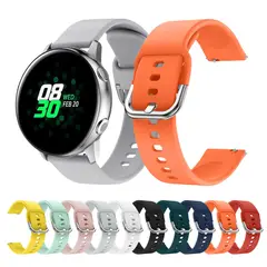TECNOPALACE - Correas De Silicona Con Hebilla Universal Watch 18mm / 20mm / 22 mm
