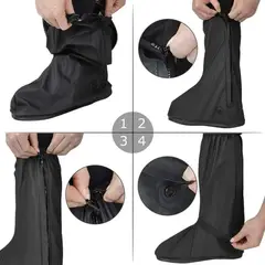 MOVI - CUBRE CALZADO IMPERMEABLE TIPO BOTA PARA LLUVIA