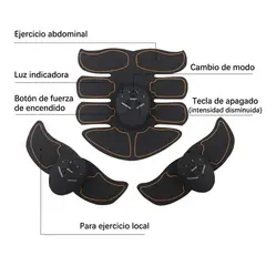 MOVI - ESTIMULADOR MUSCULAR EMS TONIFICADOR ABDOMINAL Y BRAZOS 3 EN 1