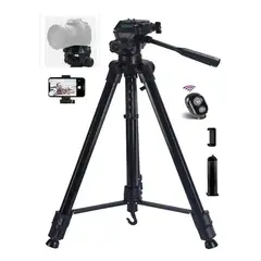 IRM - Tripode Profesional Para Celular Camara Zapata Fria Soporte Portatil Liviano Videos Streaming