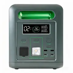 EWTTO - Generador Solar Portátil LiFePO4 1200W 1024Wh Carga Rápida 1.5-2.5h ES1200