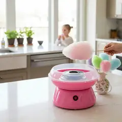 IRM - Maquina Para Hacer Algodon De Azucar Portatil Diversion En Casa Fiesta Infantil Postrera