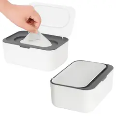 GENERICO - 2pcs Dispensador De Toallitas Húmedas Para Bebé Caja De Pañuelos Mantiene Toallitas Frescas