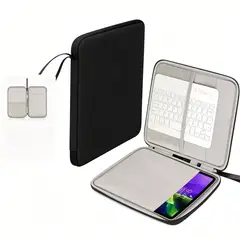 MOONCORE - Funda Estuche De 10.9 Pulgadas Negro Para Laptop Y Notebook