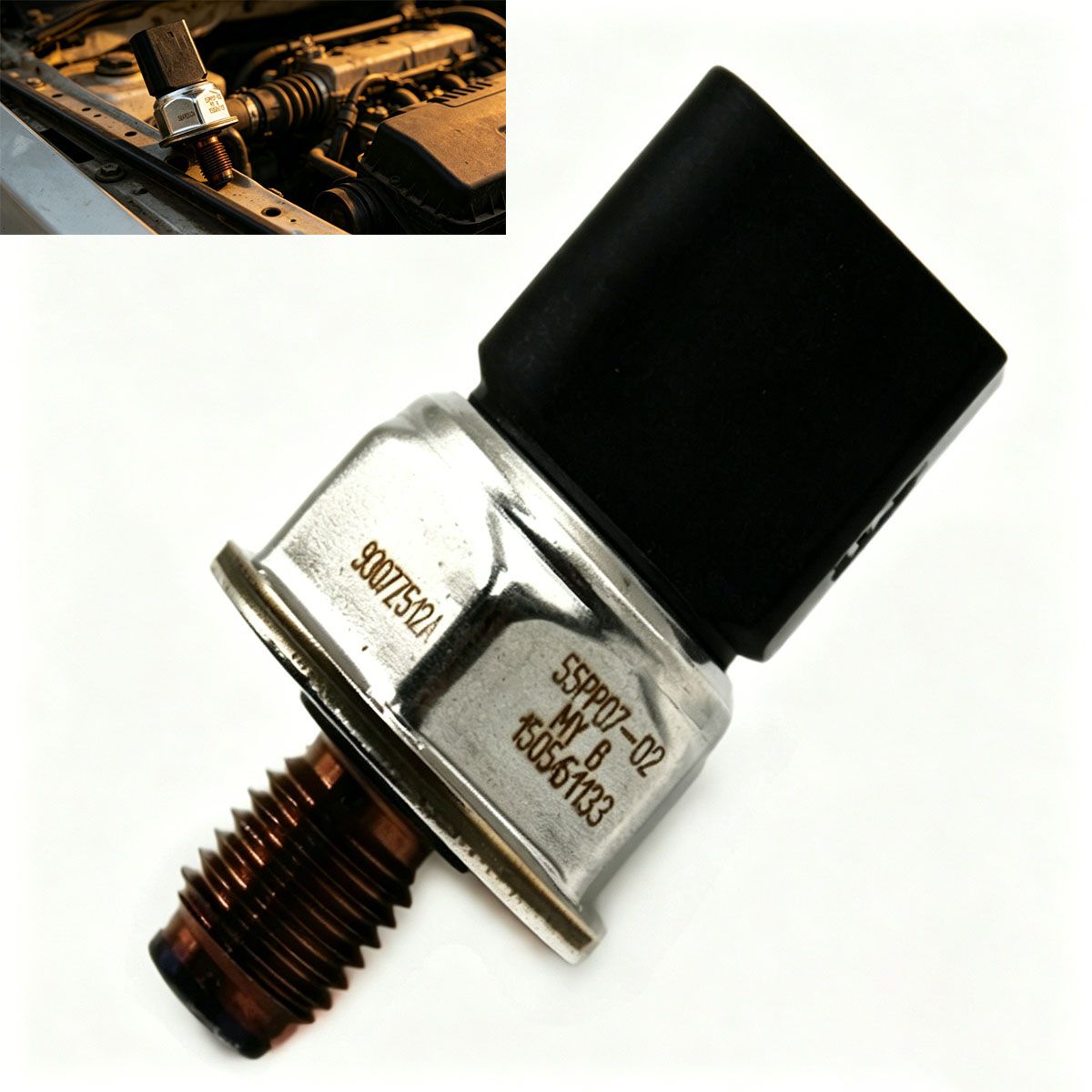 MOONCORE - Sensor Presión Common Rail Premium Compatible Con Delphi