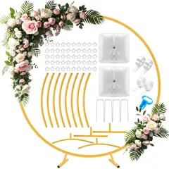 EVERSO - Base Estructura Para Arco De Globos Completo Redondo 2x2.2 M