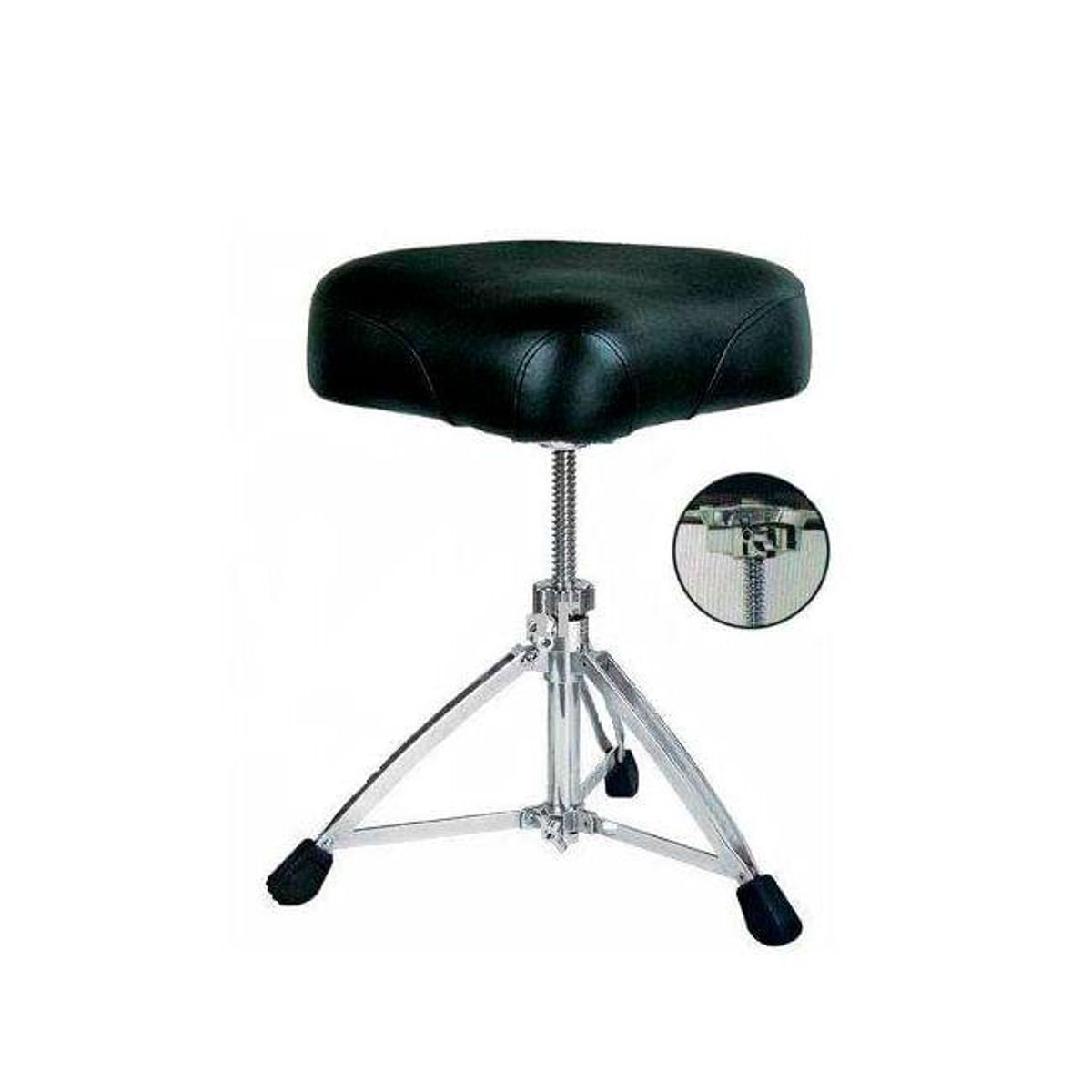 POWERDRUMS - Sillín Para Batería Powerdrums TP-02 - Negro
