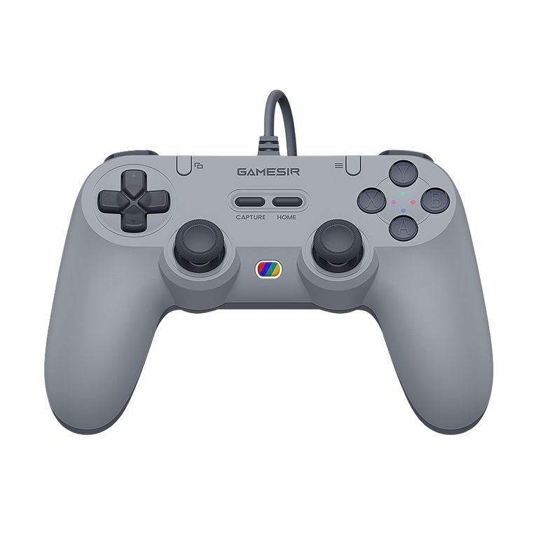 GAMESIR Control con cable Tegenaria Lite T3 Lite Joysticks para PC, Switch y iOS - Gris