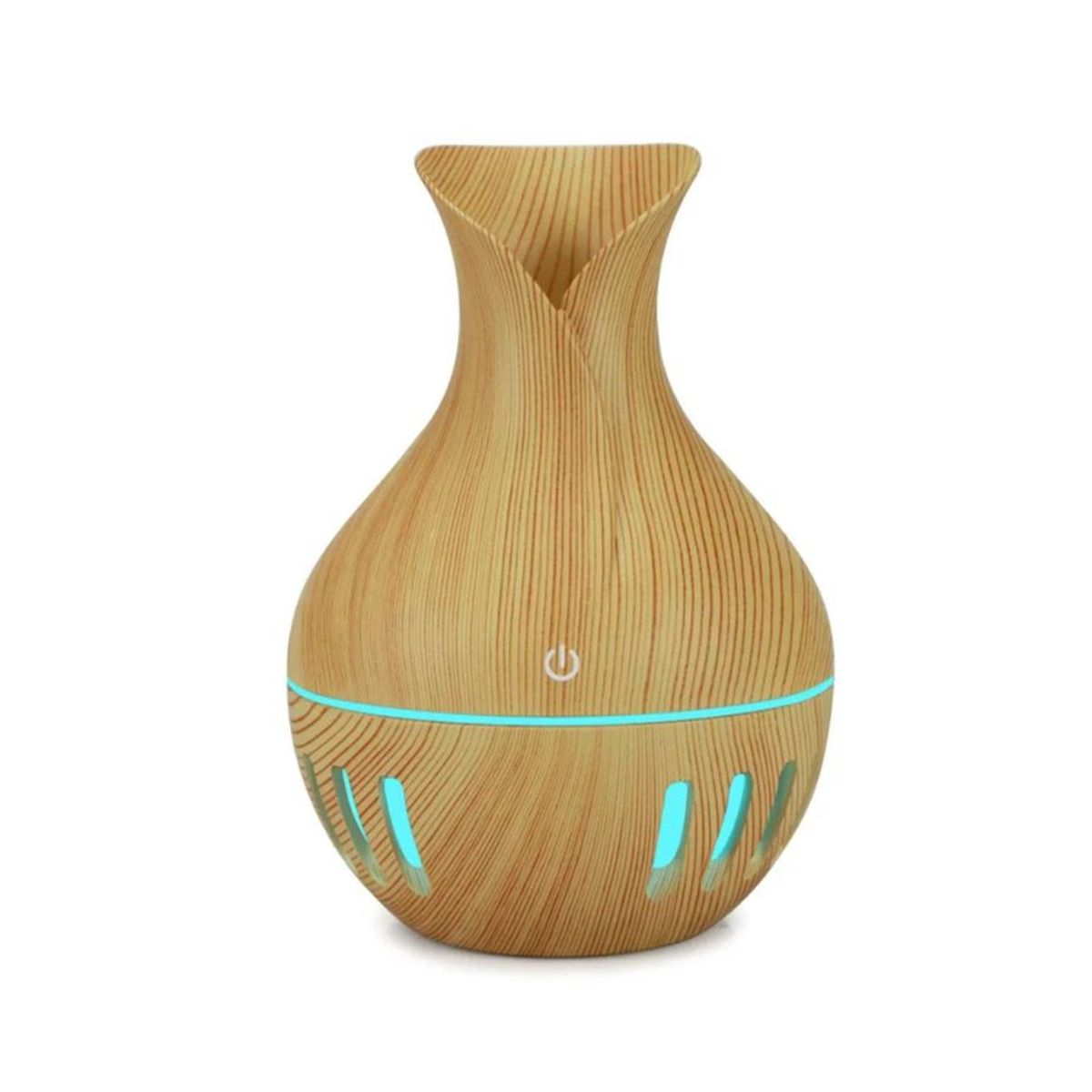 GENERICO - Humidificador Difusor De Aromas Ultrasónico Usb Led